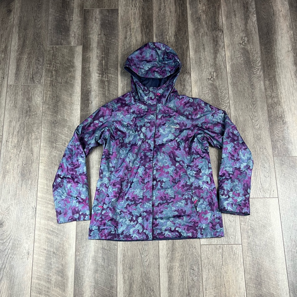Columbia Purple Camo Jacket